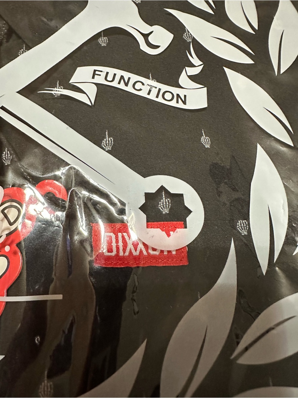 DIXXON Black Flannel with White Skeleton Hand - Picture 5 of 6